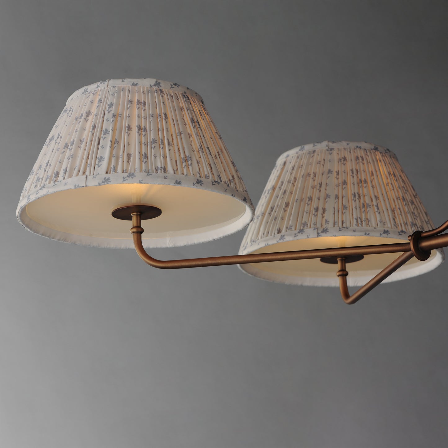 Dunbridge 4-Light Chandelier Weathered Brass by Maxim Lighting