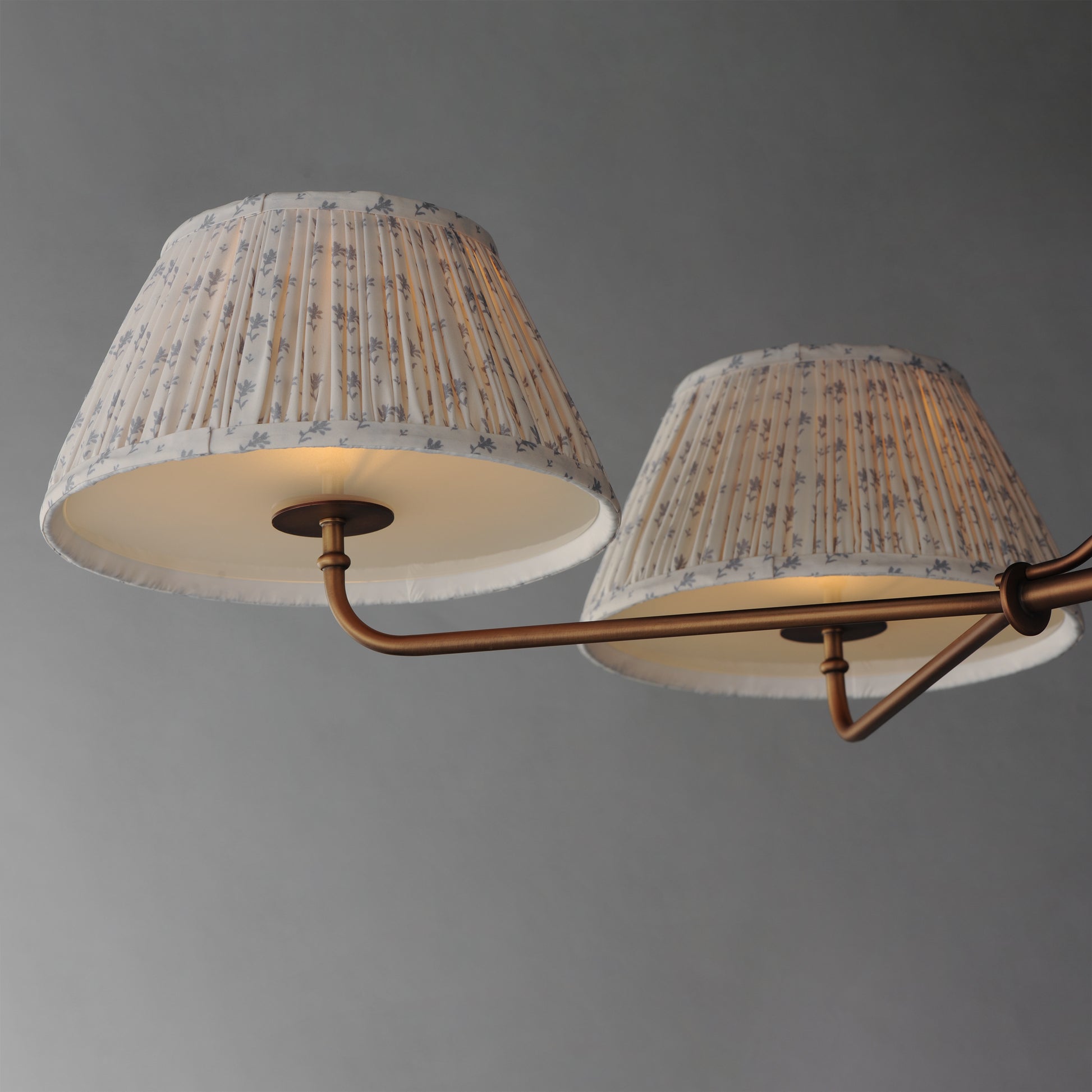 Dunbridge 4-Light Chandelier Weathered Brass by Maxim Lighting