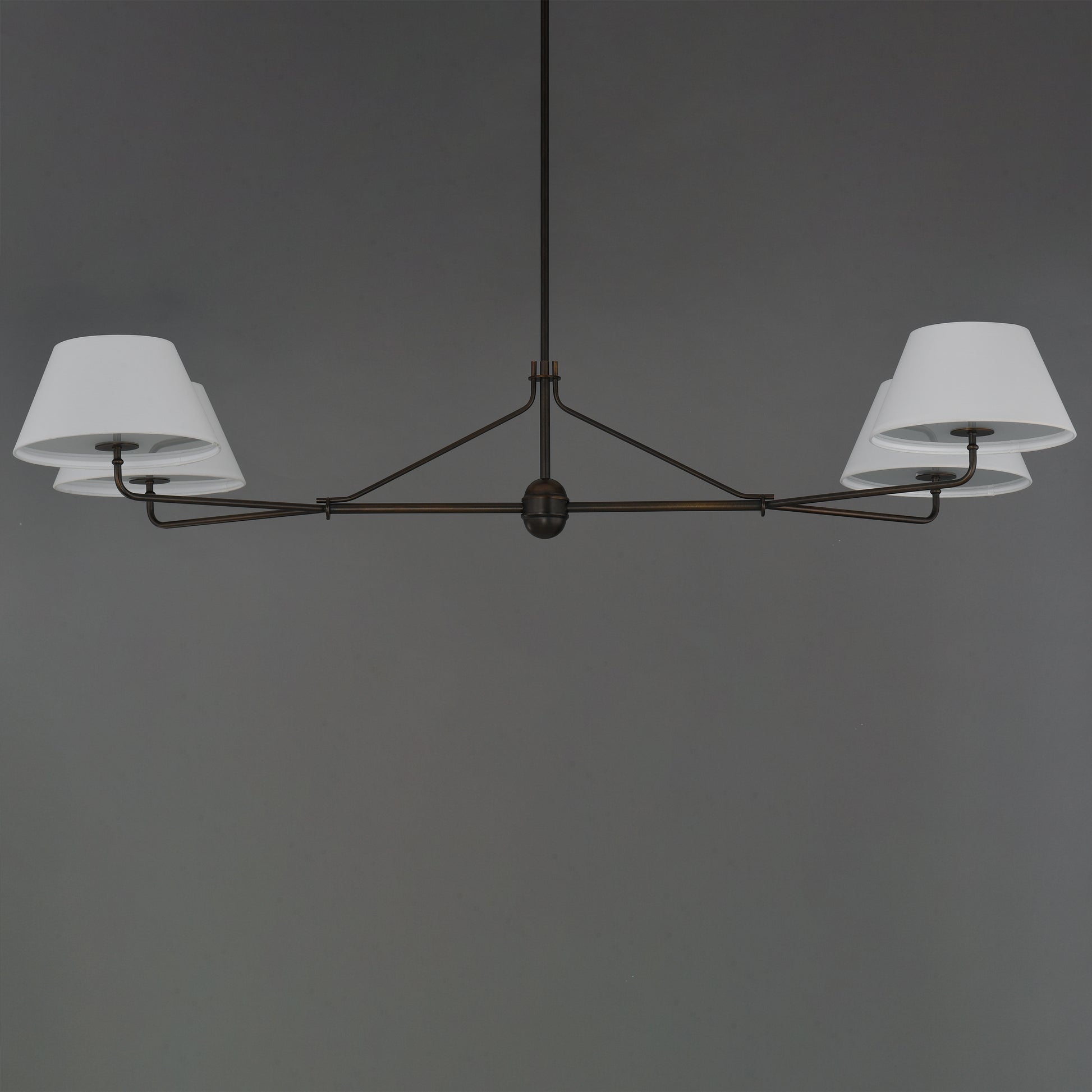 Dunbridge 4-Light Chandelier Antique Bronze by Maxim Lighting