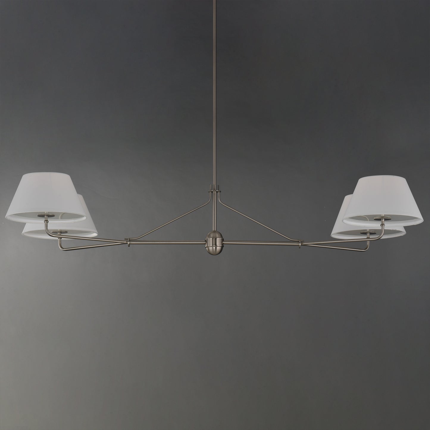Dunbridge 4-Light Chandelier Polished Nickel by Maxim Lighting