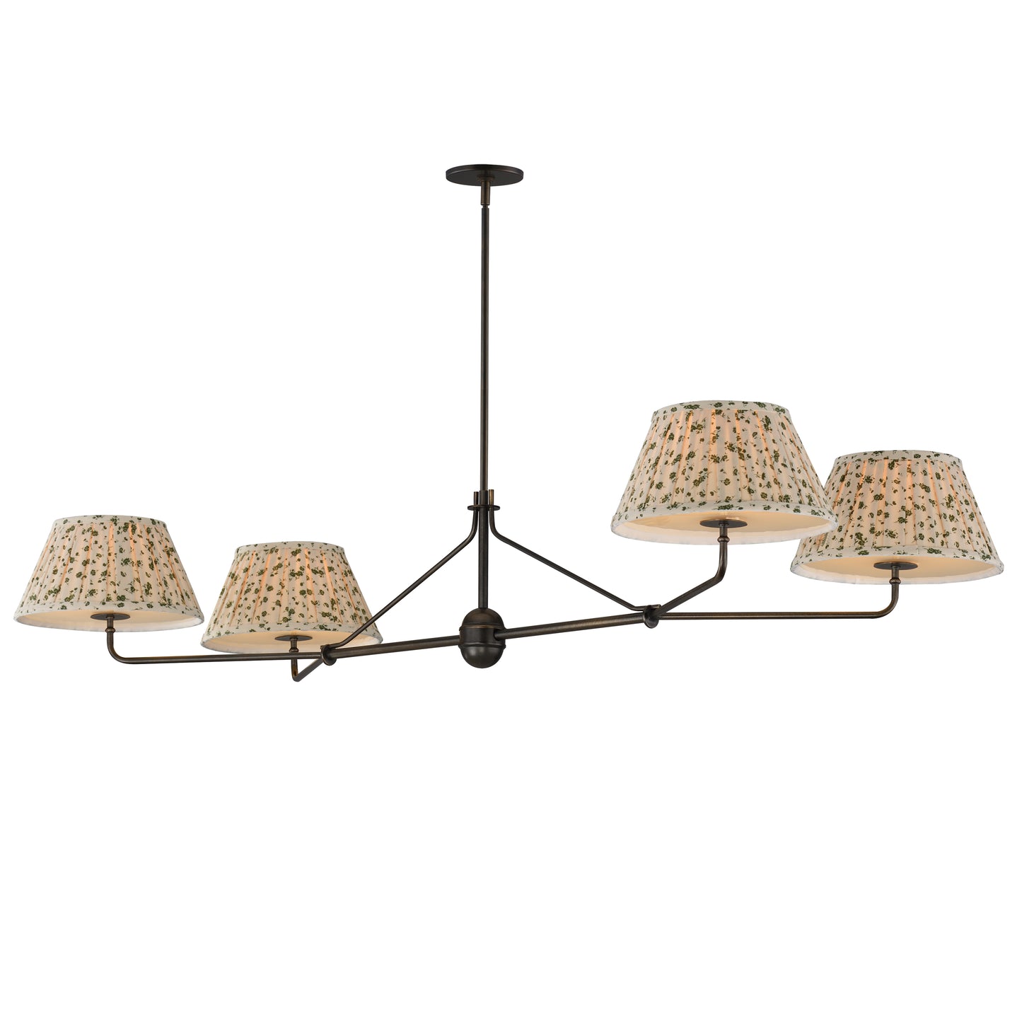 Dunbridge 4-Light Chandelier Antique Bronze by Maxim Lighting