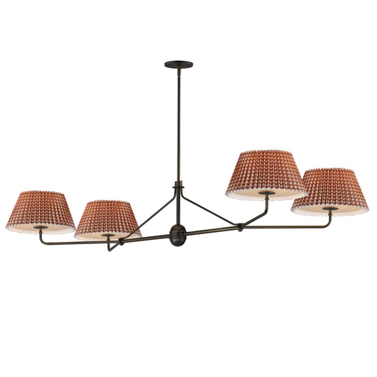 Dunbridge 4-Light Chandelier Antique Bronze by Maxim Lighting