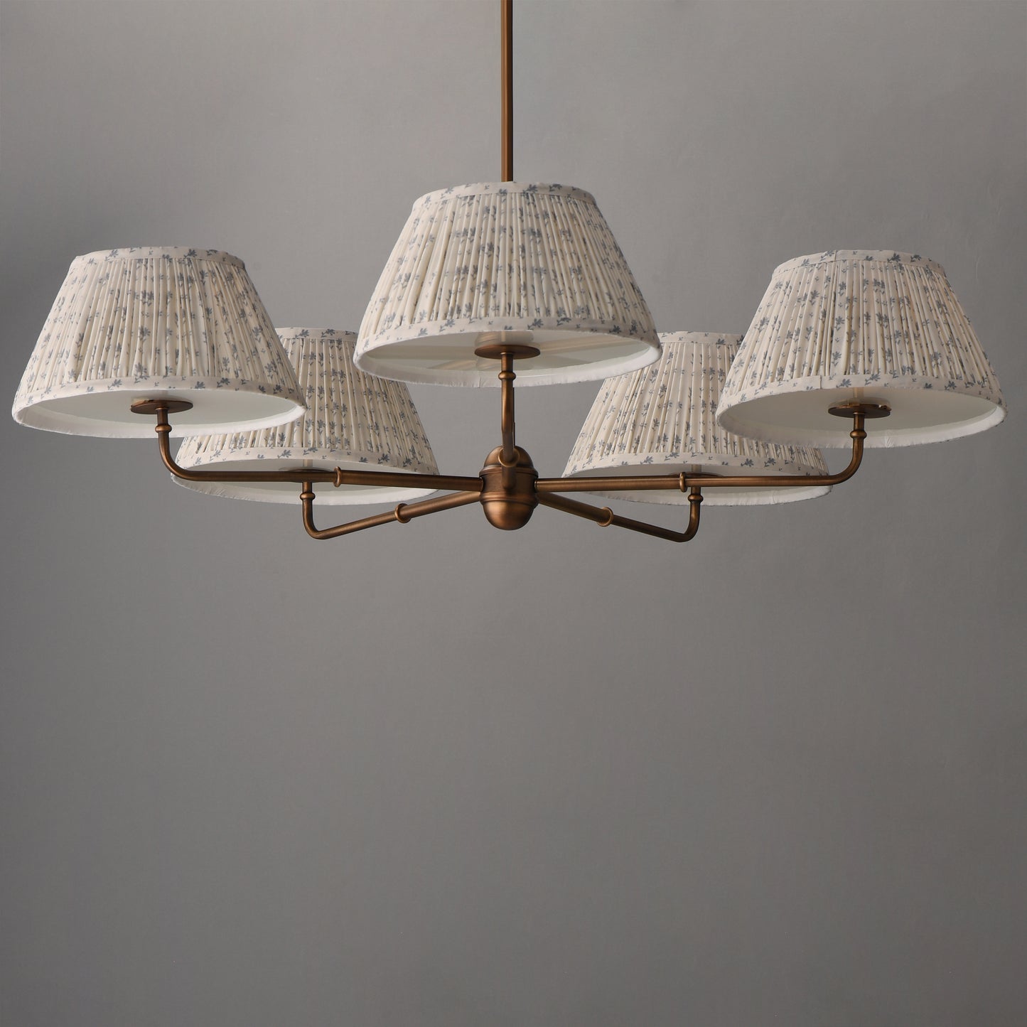 Dunbridge 5-Light Chandelier Weathered Brass by Maxim Lighting