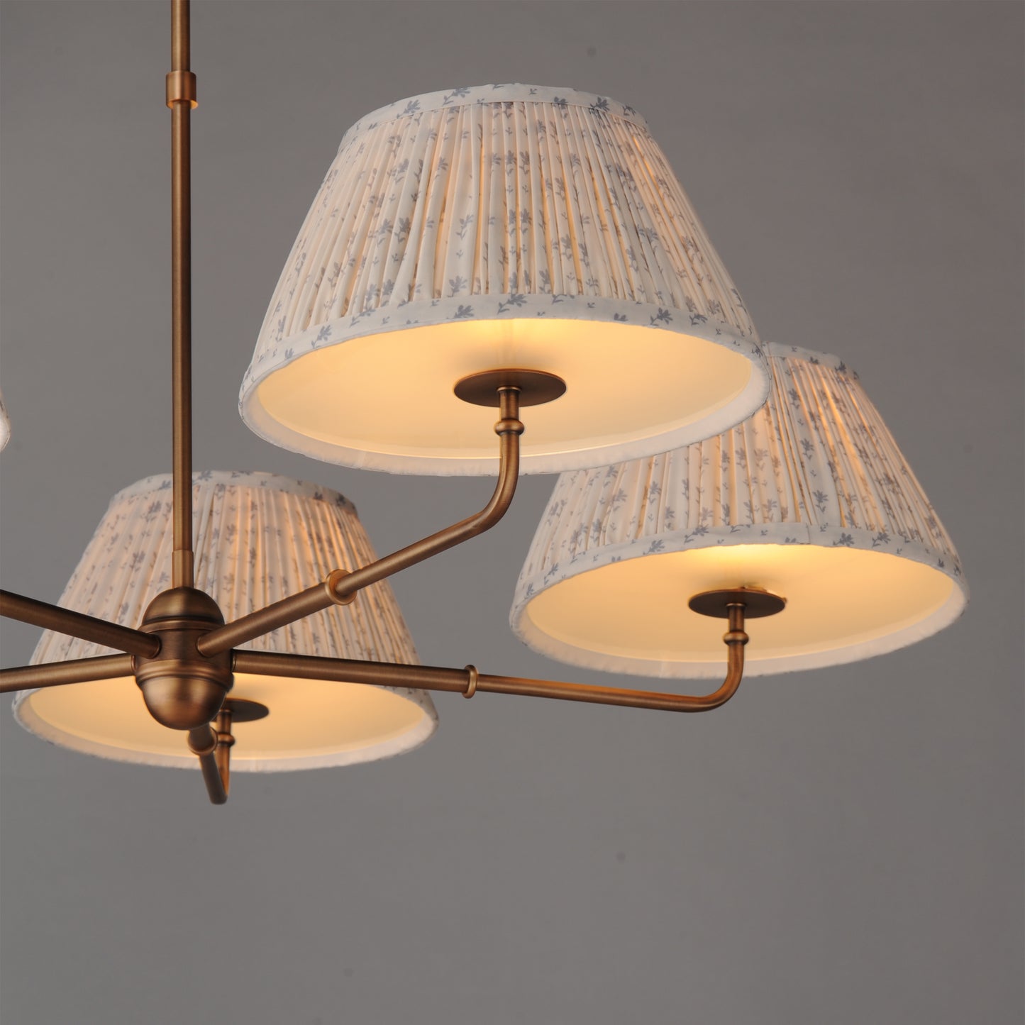 Dunbridge 5-Light Chandelier Weathered Brass by Maxim Lighting