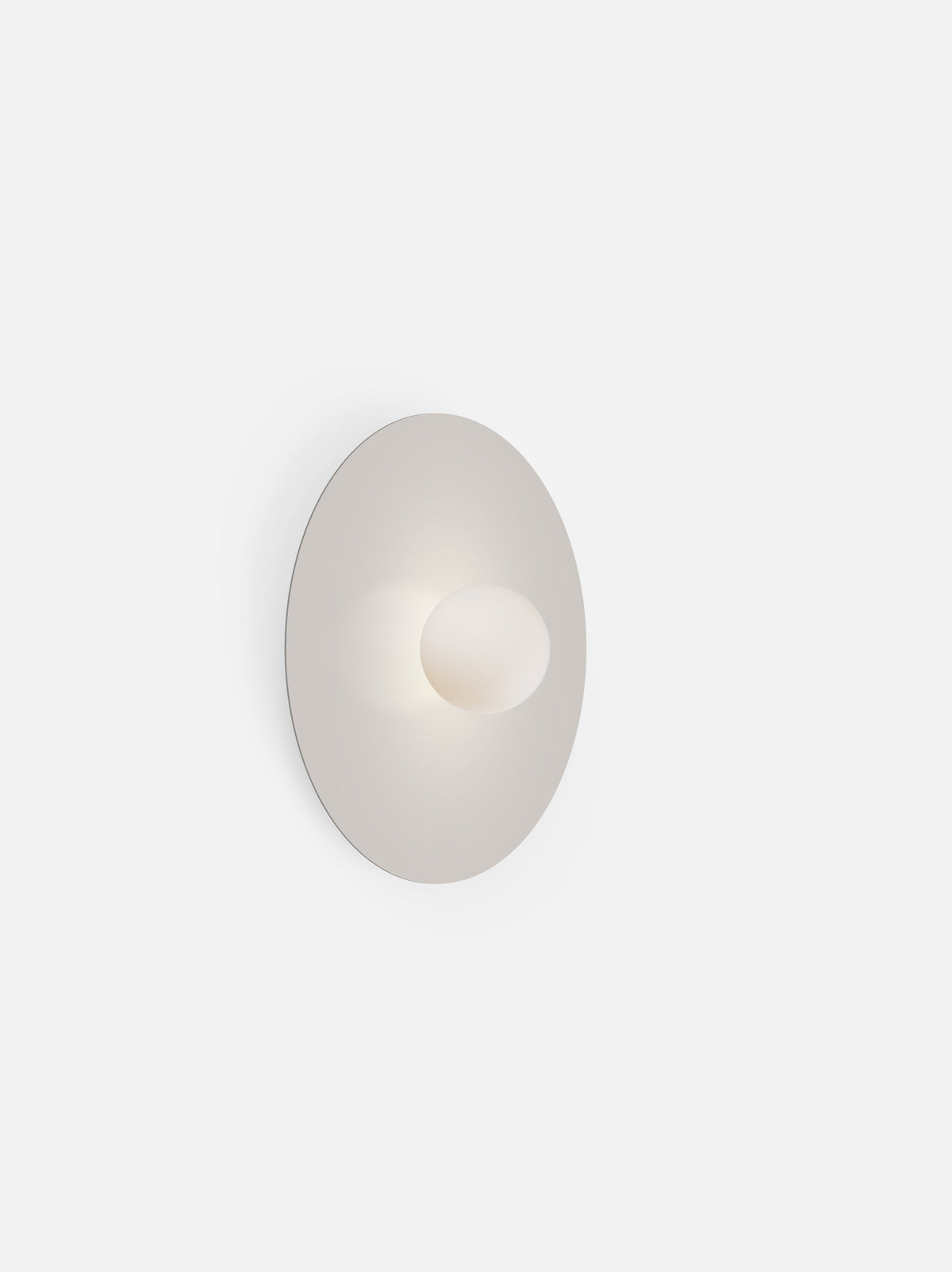 Pablo Designs Bola Disc Colors flush mount – 18" Sand disc