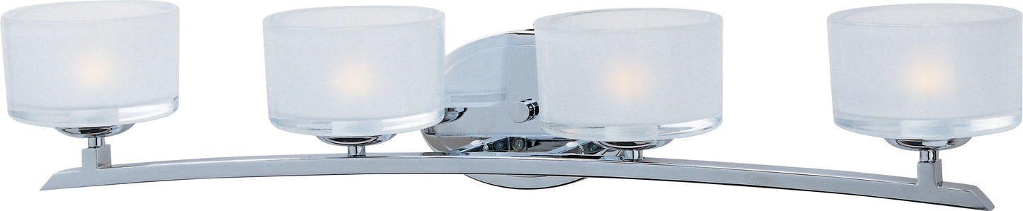 Elle 4-Light Bath Vanity Polished Chrome by Maxim Lighting