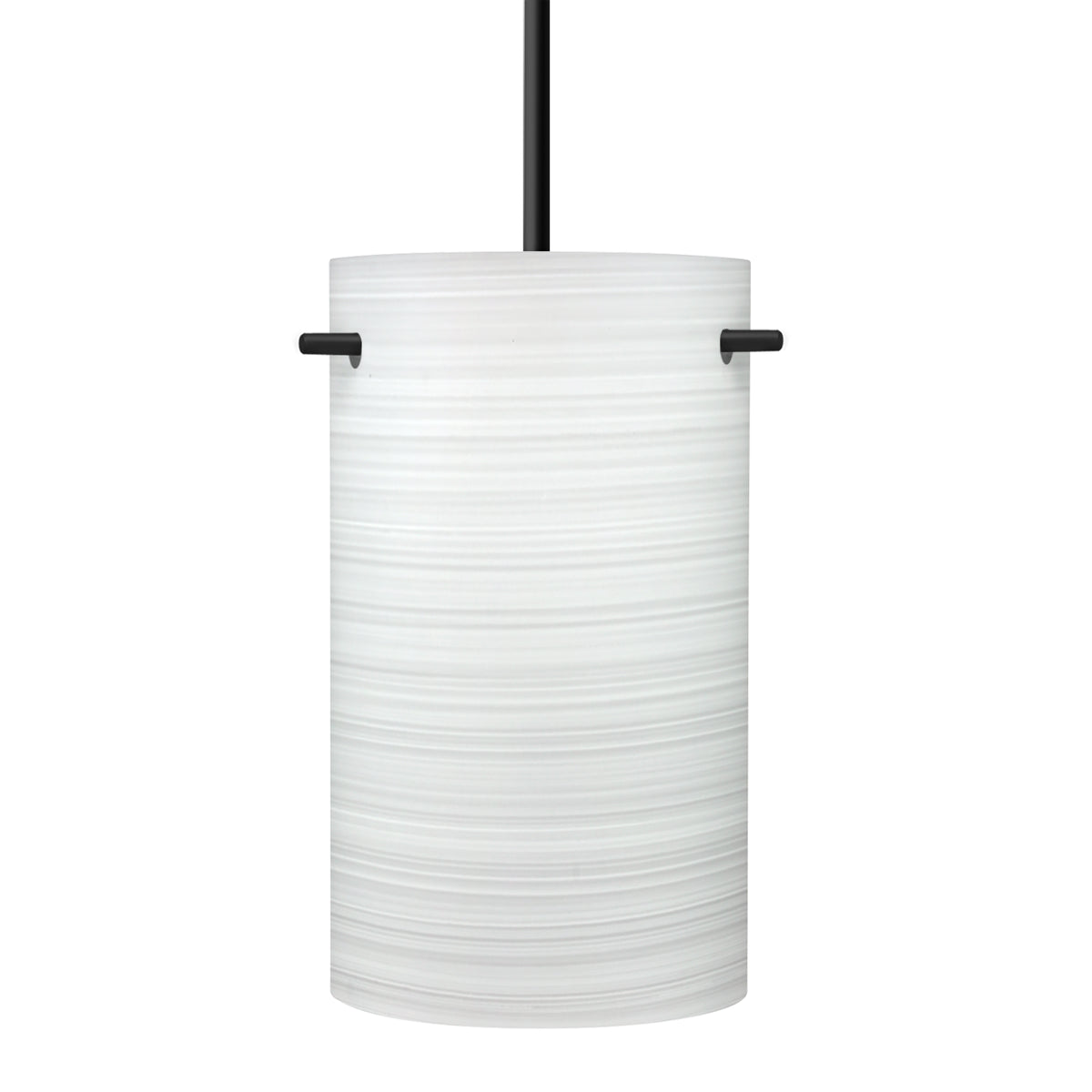 Besa Tamburo 5 cord pendant glass option – Chalk
