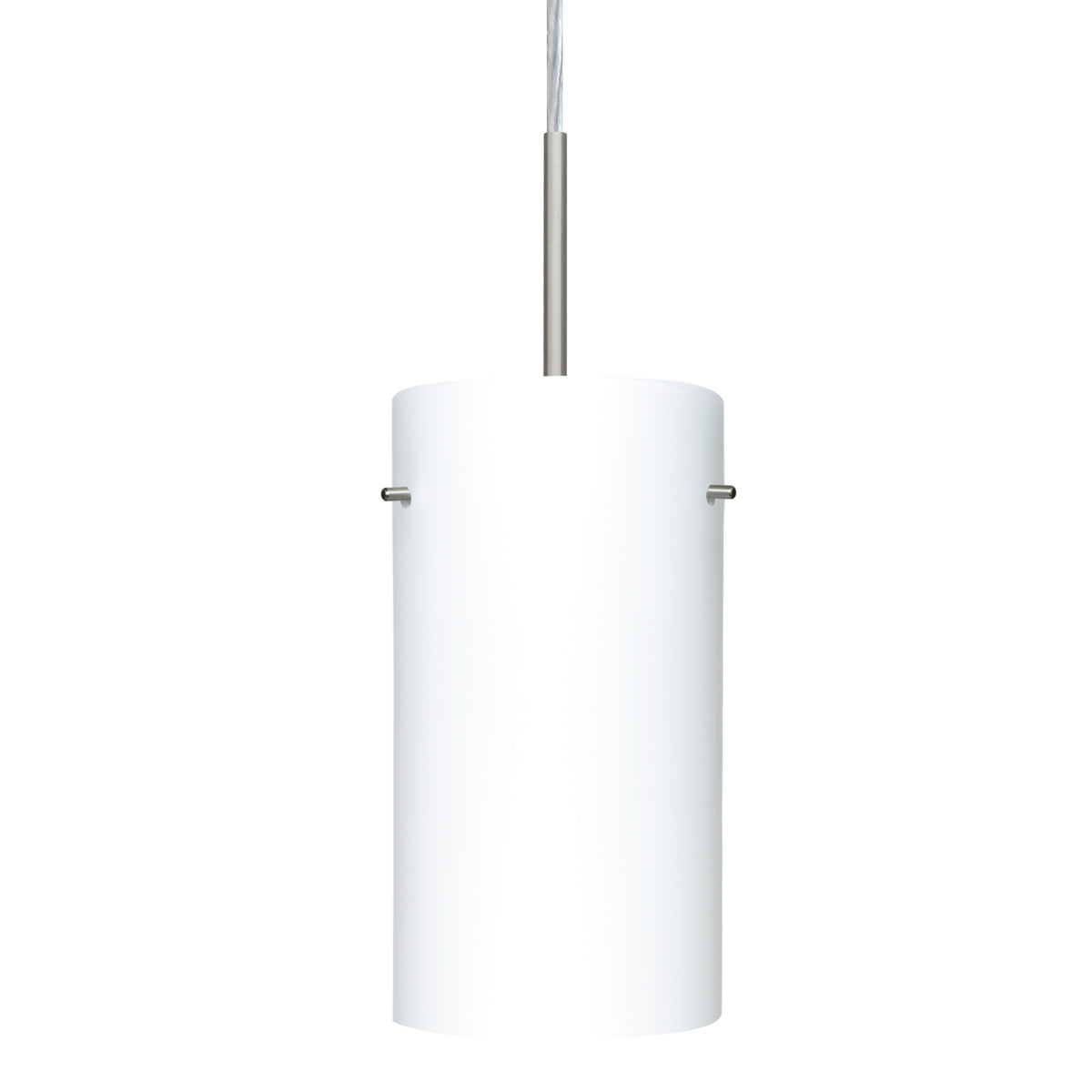 Besa Stilo 12 stem pendant glass option – Opal Matte