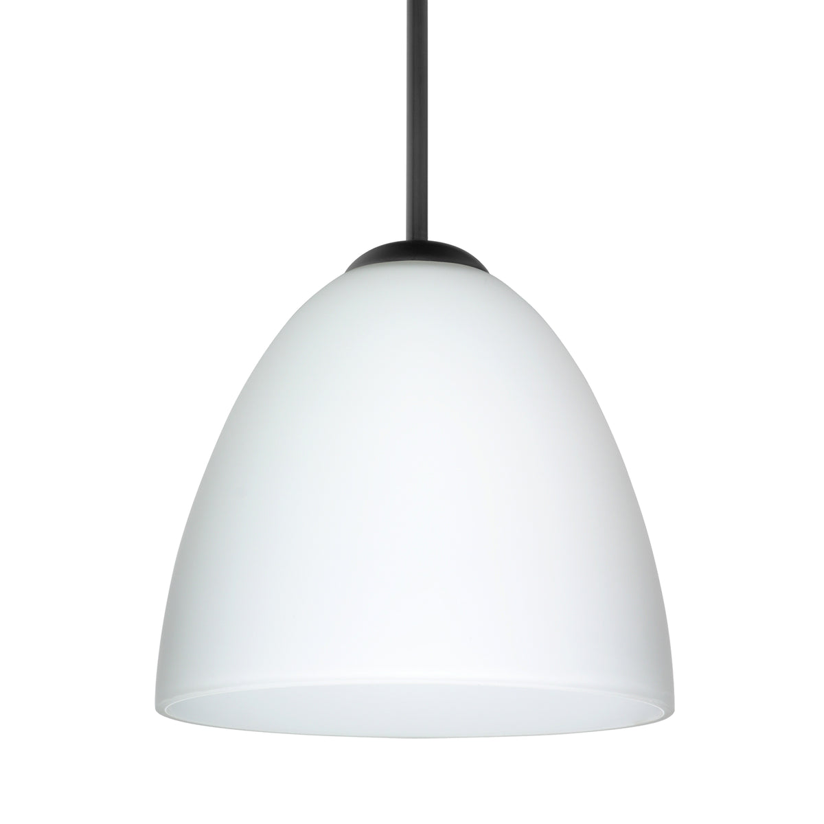 Besa Vila stem pendant glass option – Opal Matte