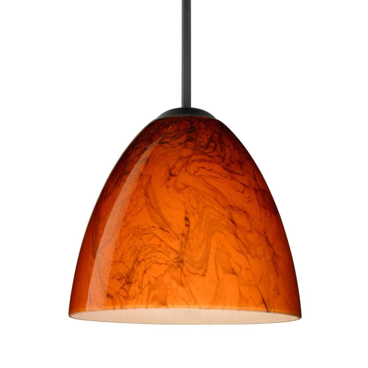 Besa Vila stem pendant glass option – Habanero
