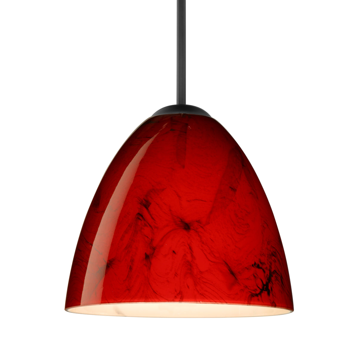 Besa Vila stem pendant glass option – Magma