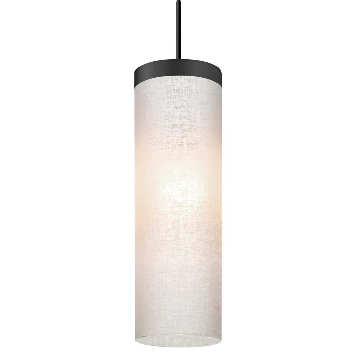 Besa Friz cord pendant glass option – White Linen