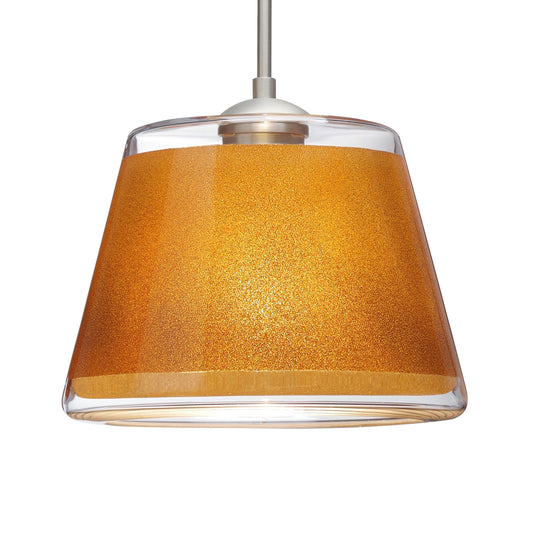 Besa Pica 9 stem pendant glass option – Gold Sand