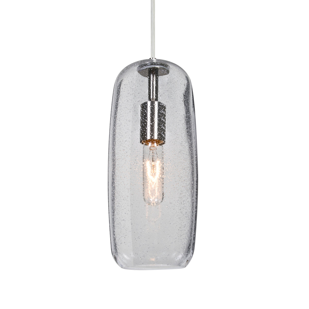 Besa Pinot 13 cord pendant glass option – Clear Bubble