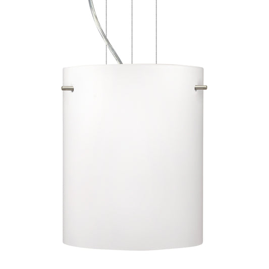 Besa Tamburo 8 cord pendant glass option – Opal Matte