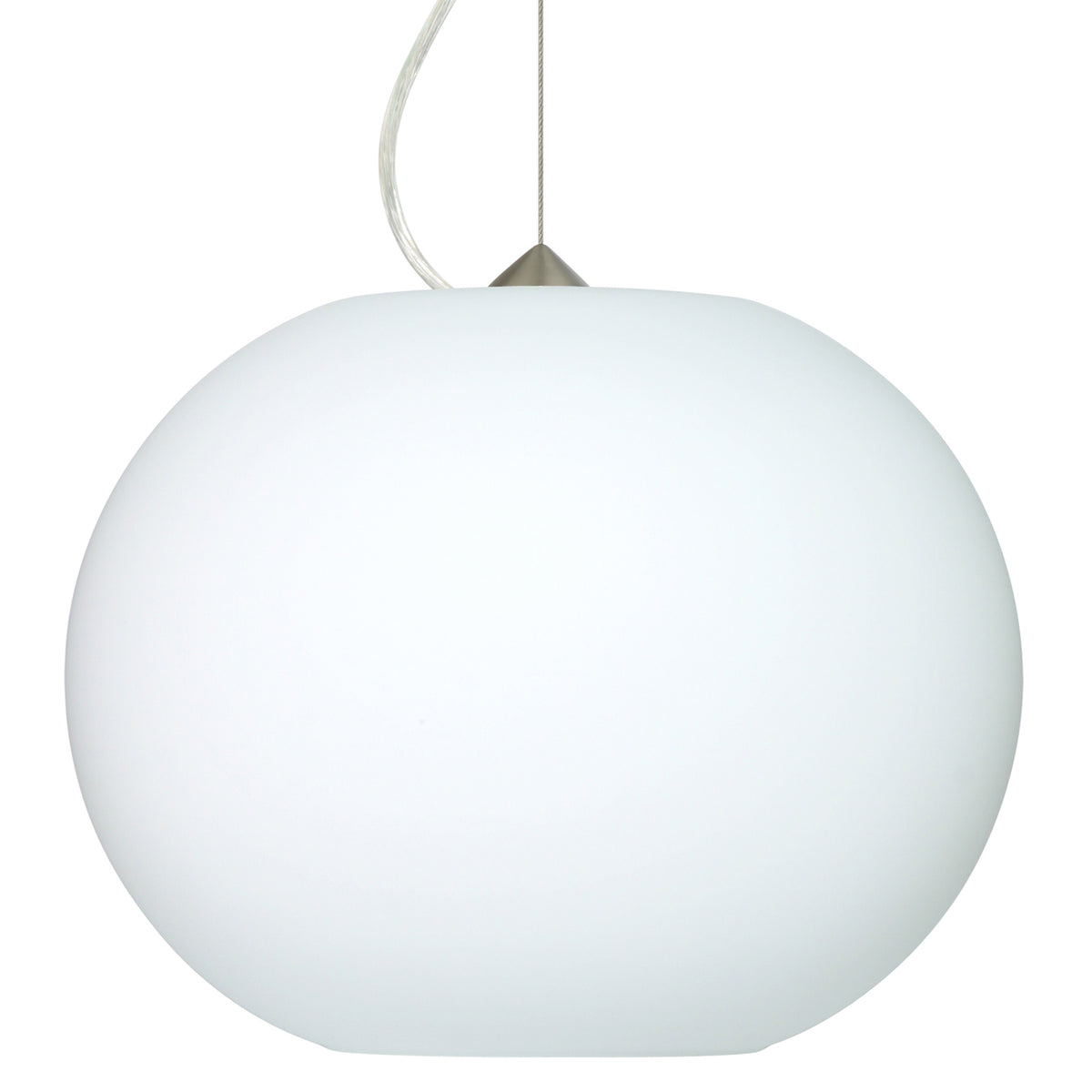 Besa Jordo 13-inch glass globe, full view