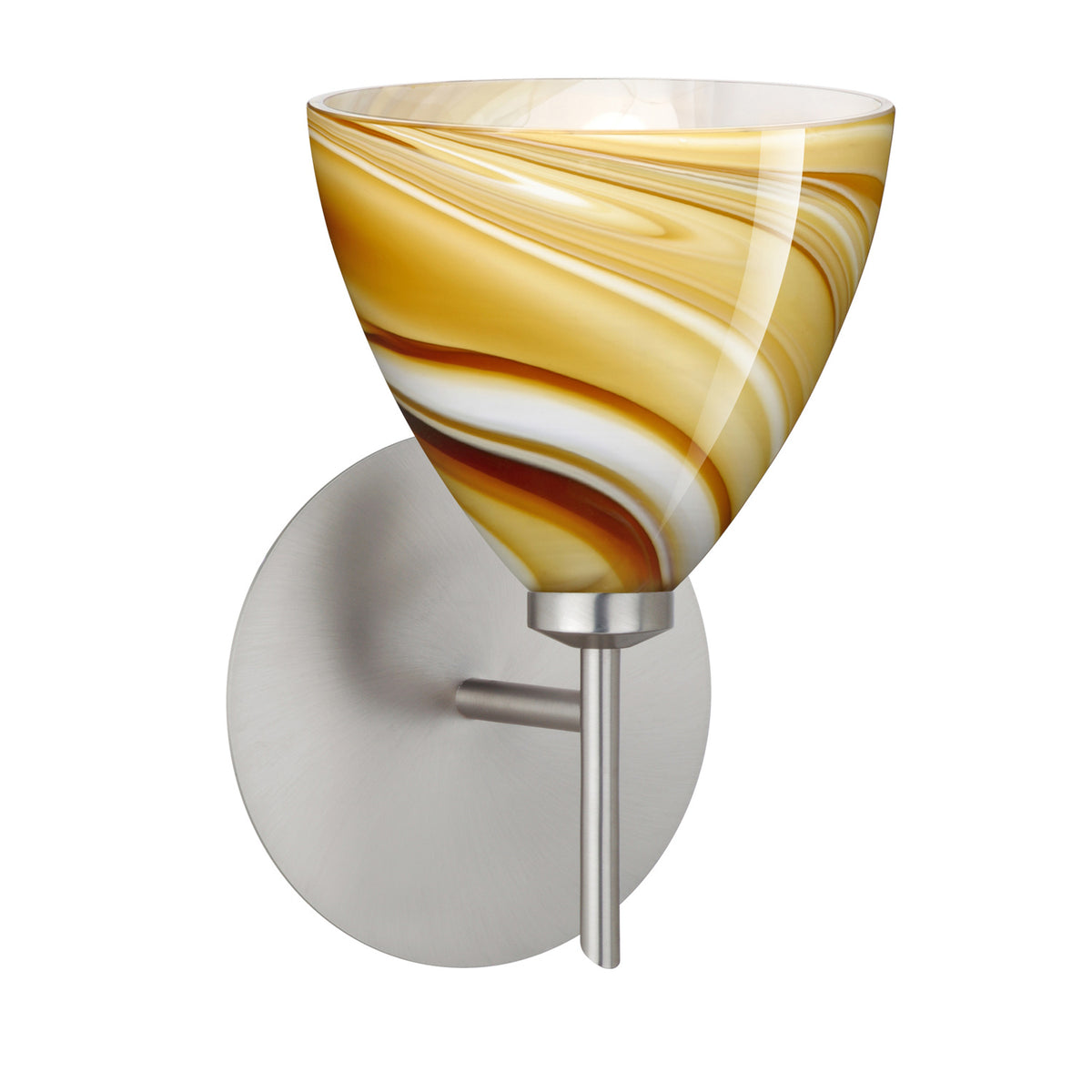Besa Mia wall sconce option – Honey