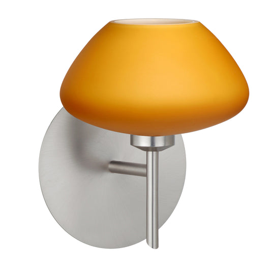 Besa Peri wall sconce option – Amber Matte