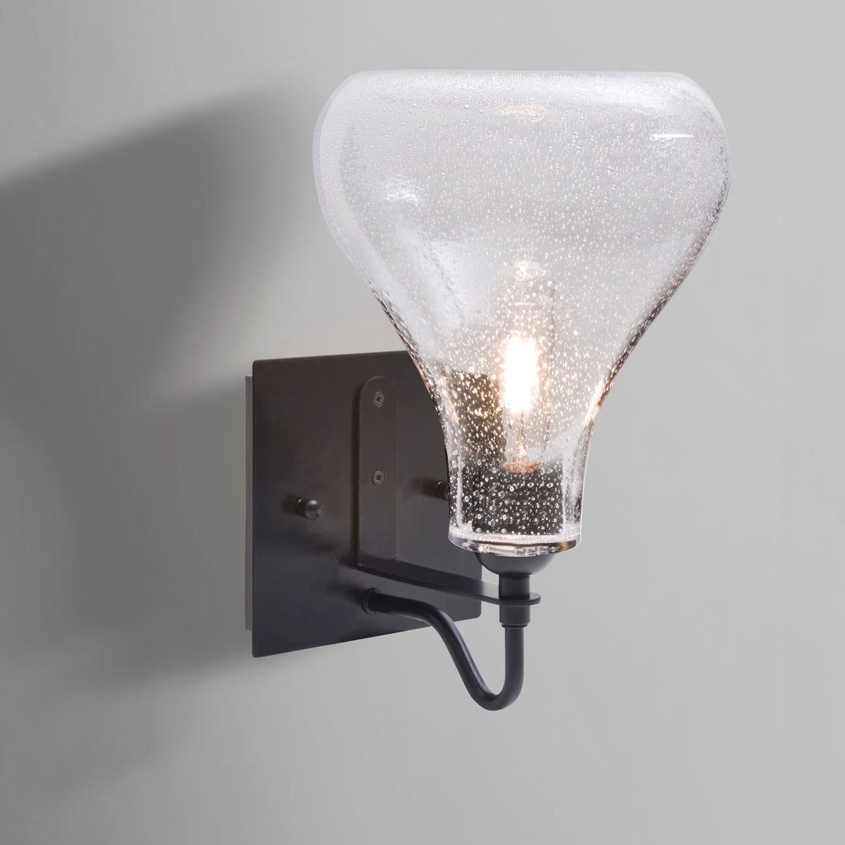 Besa Melo wall sconce option – Clear Bubble