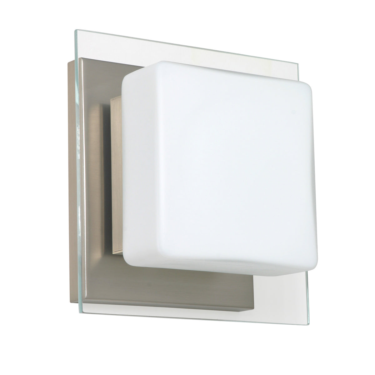Besa Alex wall sconce option – Opal/Clear