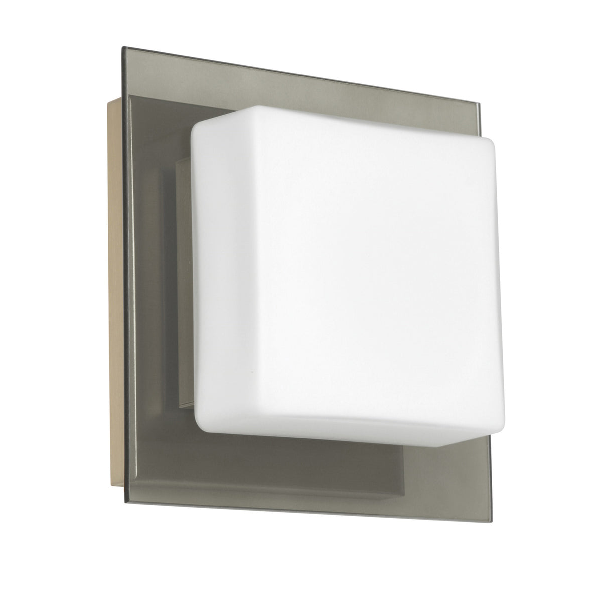 Besa Alex wall sconce option – Opal/Smoke