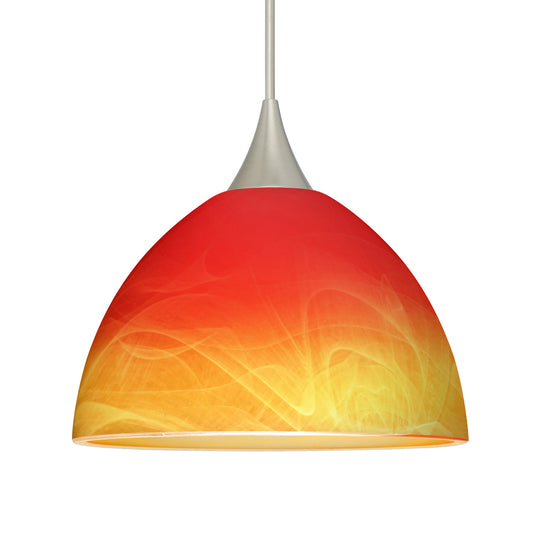 Besa Brella mini pendant option – Solare, Satin Nickel