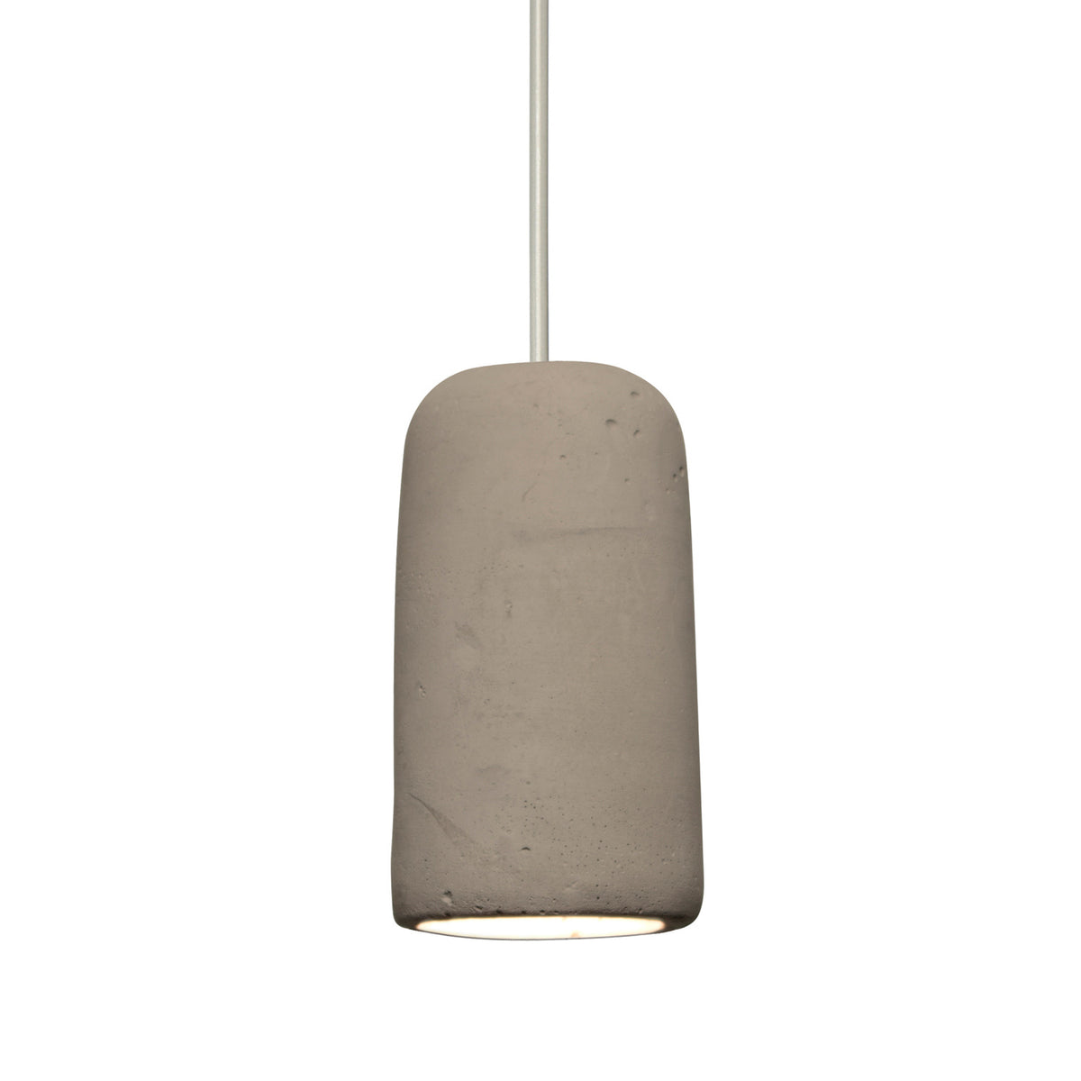 Besa Glide mini pendant option – Tan, Satin Nickel