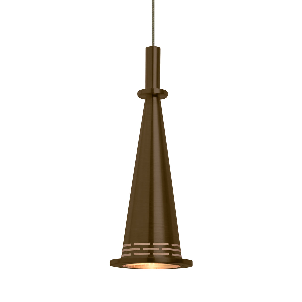 Besa Prince mini pendant option – Bronze Cone