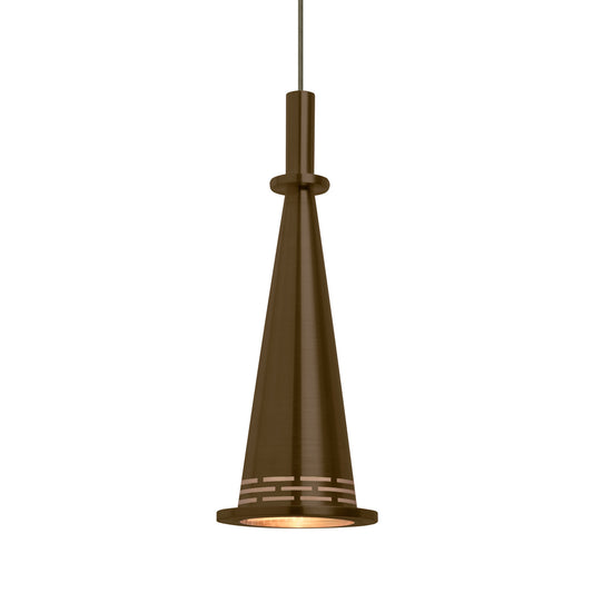 Besa Prince mini pendant option – Bronze Cone