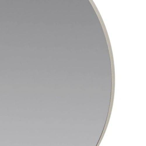 blomus Rim Accent Mirror Smoke 20" White