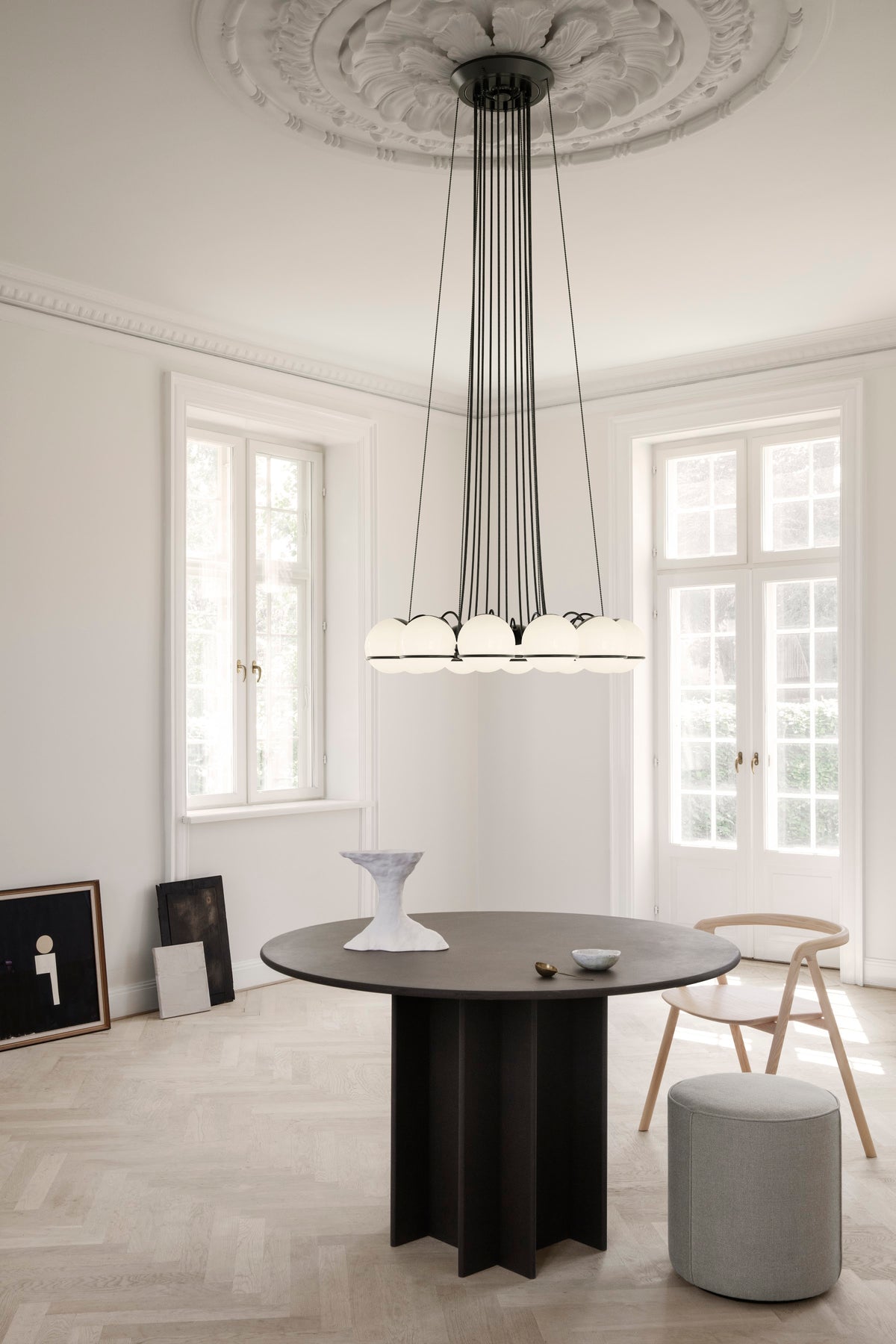 Model 2109/12/14 Chandelier by Astep, photo 4 from the maker