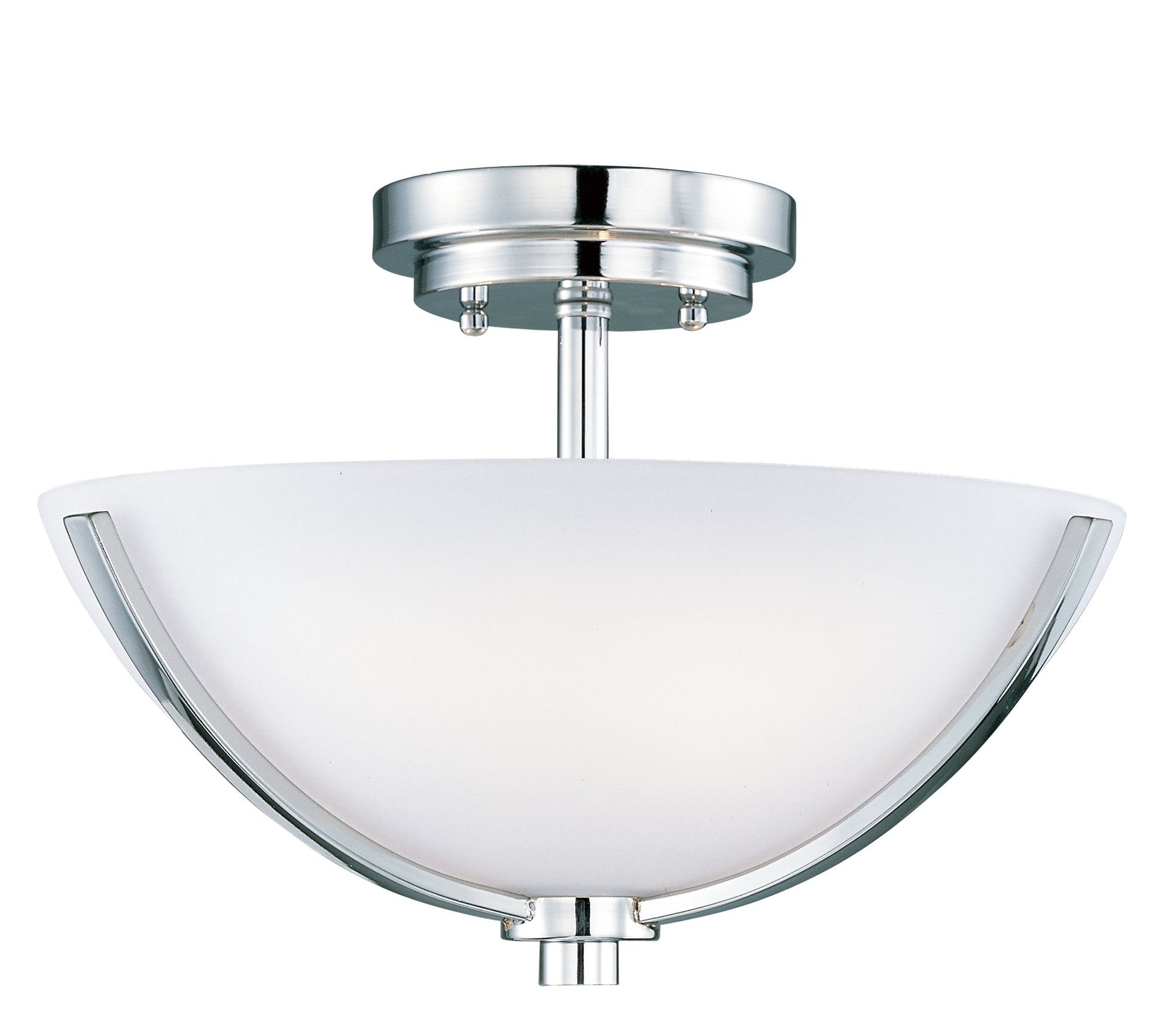 Rocco 3-Light Semi-Flush Mount Polished Chrome by Maxim Lighting