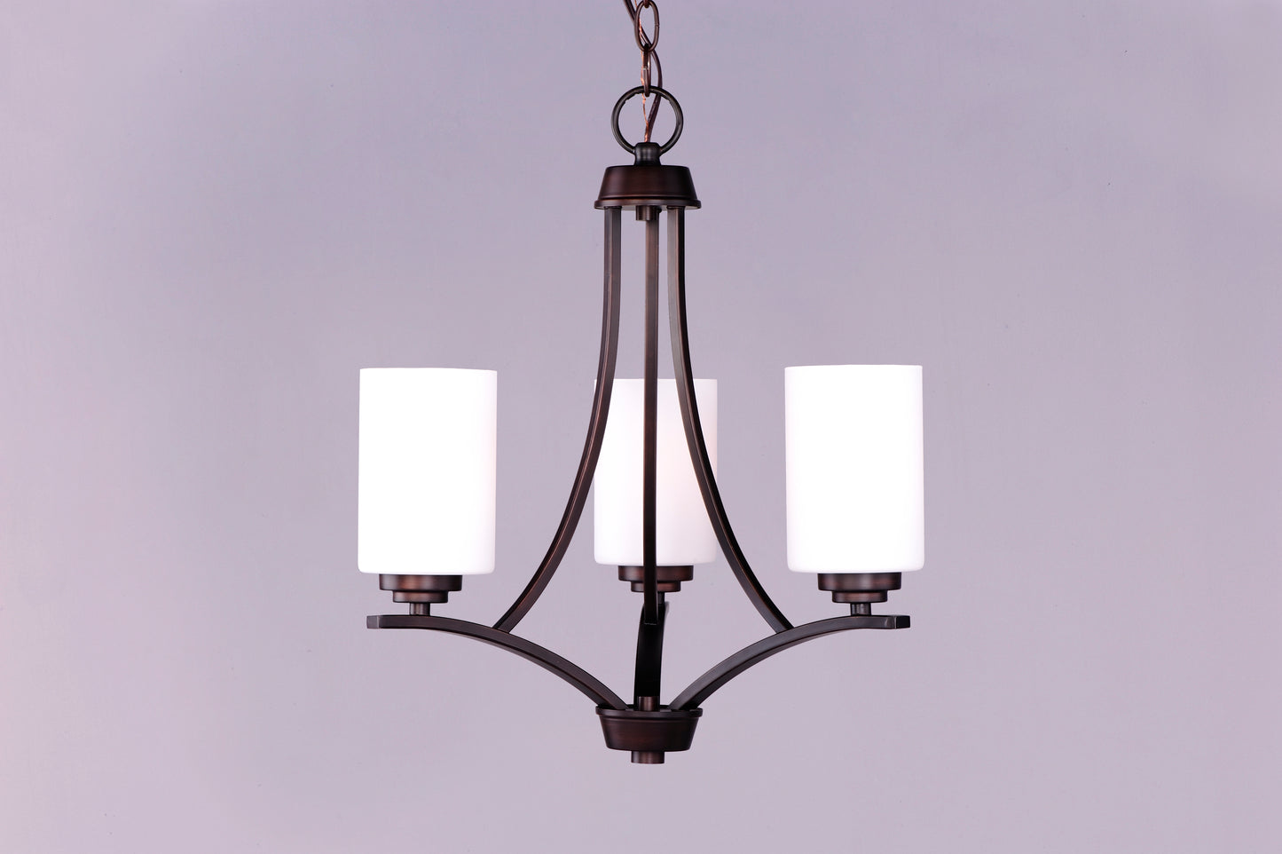Deven 3-Light Chandelier Oil Rubbed Bronze by Maxim Lighting