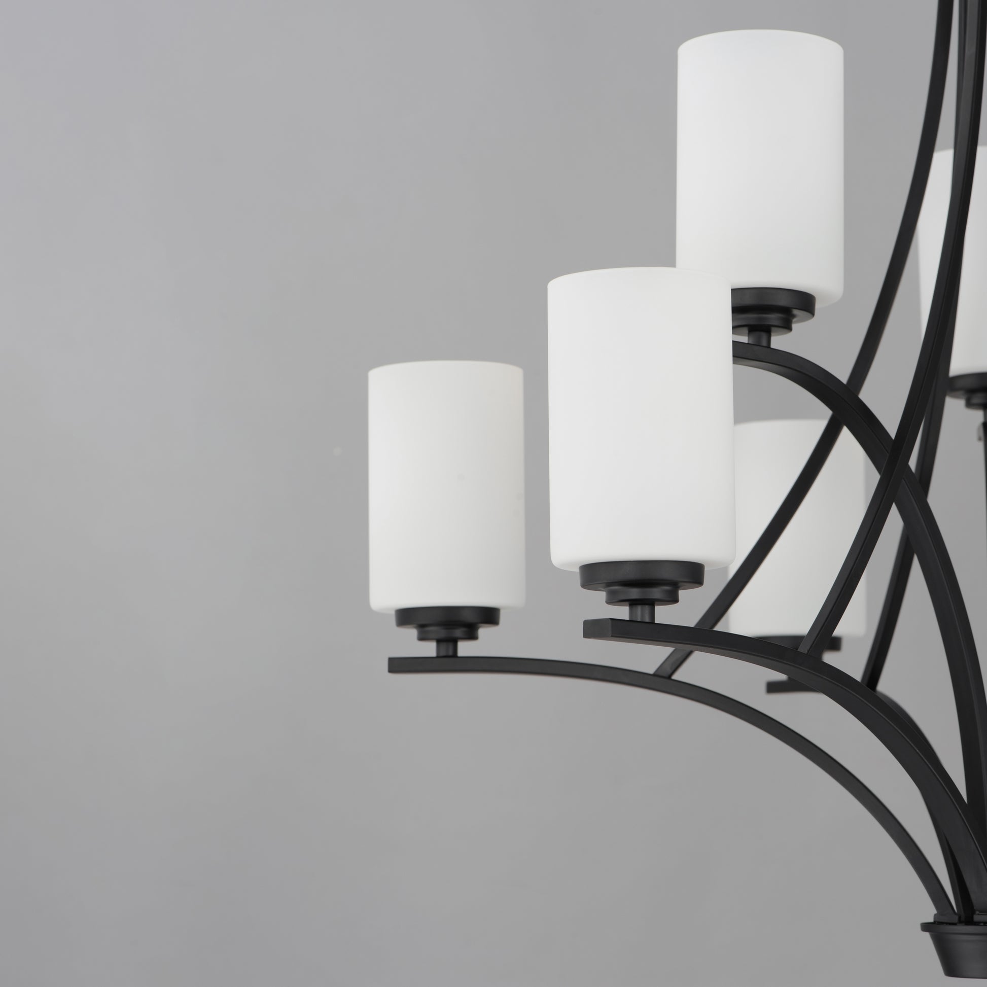 Deven 9-Light Chandelier Black by Maxim Lighting