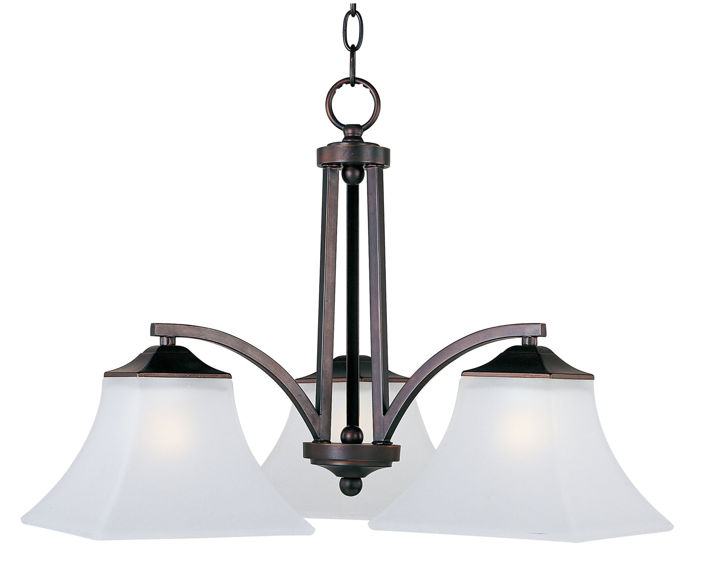 Aurora 3-Light Chandelier Oil Rubbed Bronze by Maxim Lighting