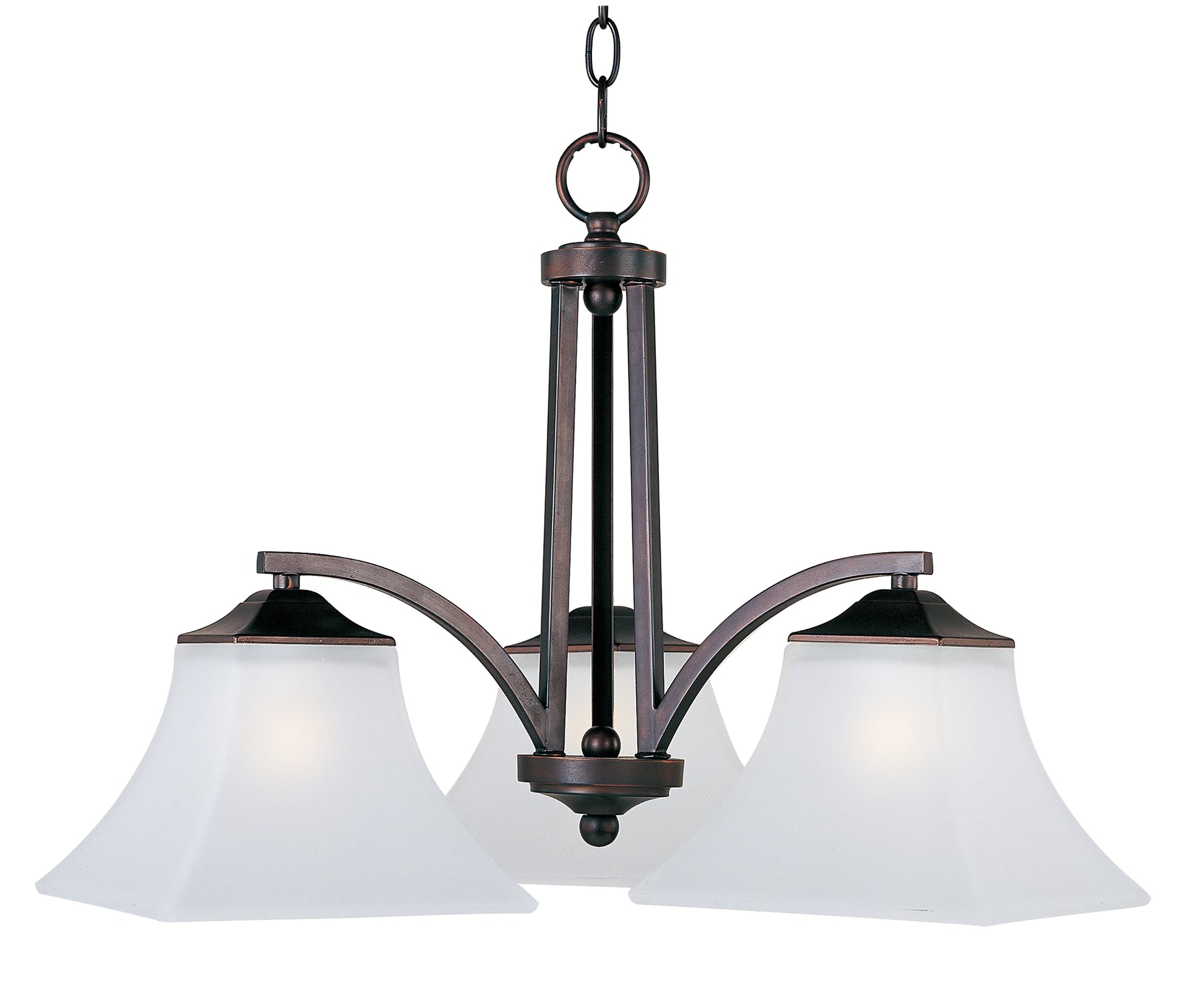 Aurora 3-Light Chandelier Oil Rubbed Bronze by Maxim Lighting