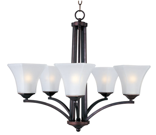 Aurora 5-Light Chandelier Oil Rubbed Bronze by Maxim Lighting
