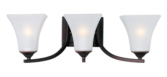 Aurora 3-Light Bath Vanity Oil Rubbed Bronze by Maxim Lighting