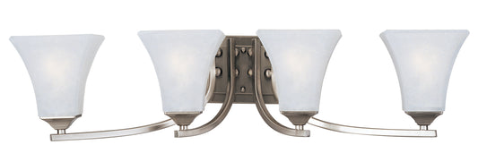 Aurora 4-Light Bath Vanity Satin Nickel by Maxim Lighting
