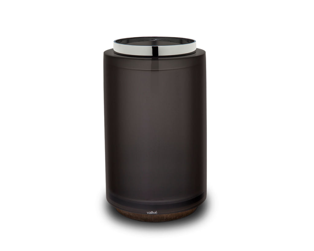 Vallvé Aro wastebasket in Graphite resin – photo 4