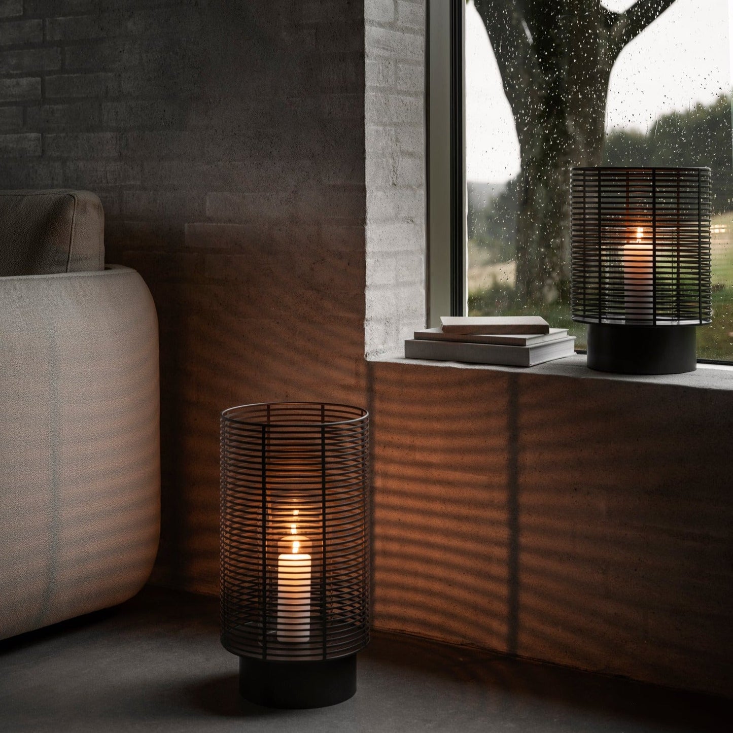 Olea Outdoor Lantern Hurricane Blomus 66668