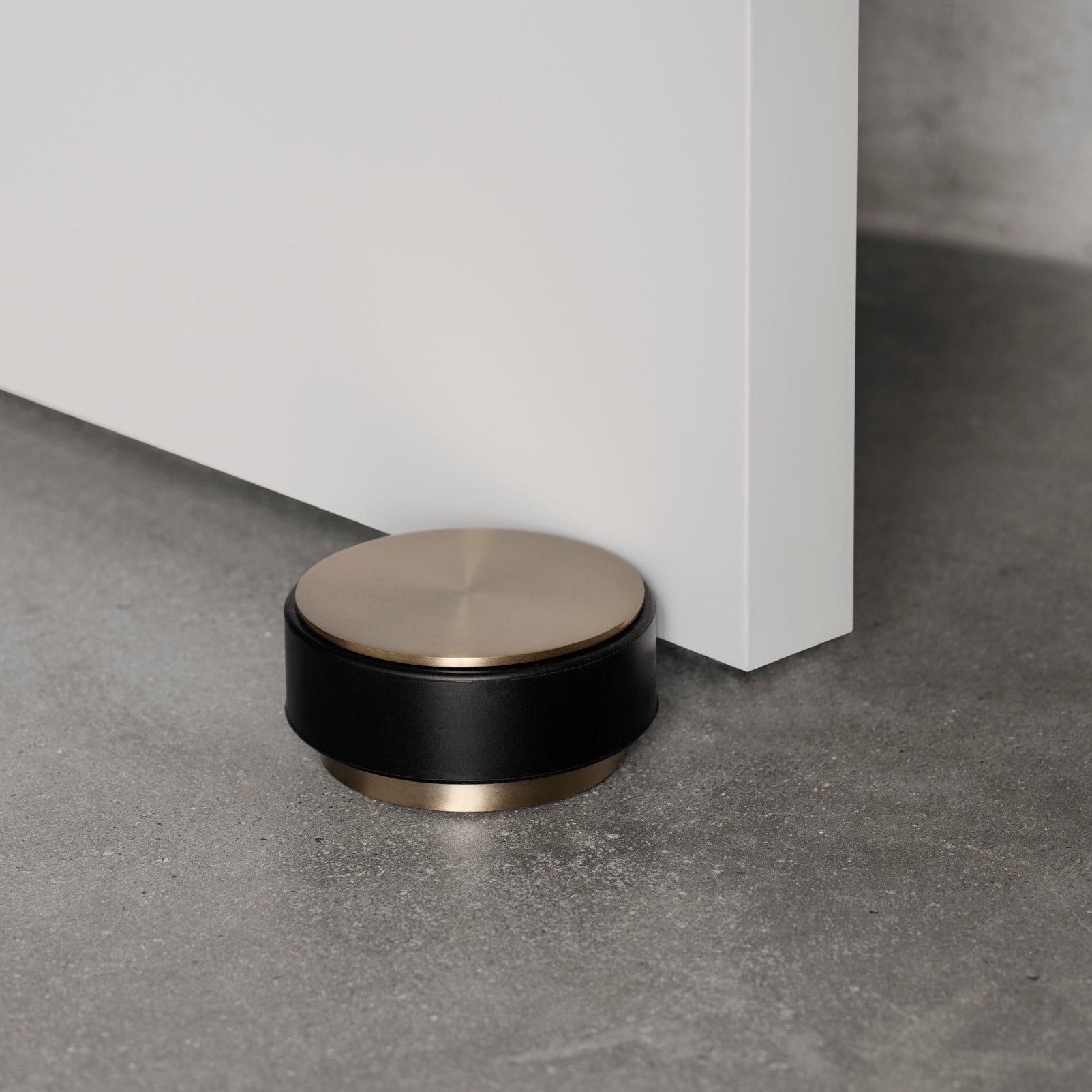 blomus Stop Stainless Steel Door Small Lacquered Finish Anthracite Matte