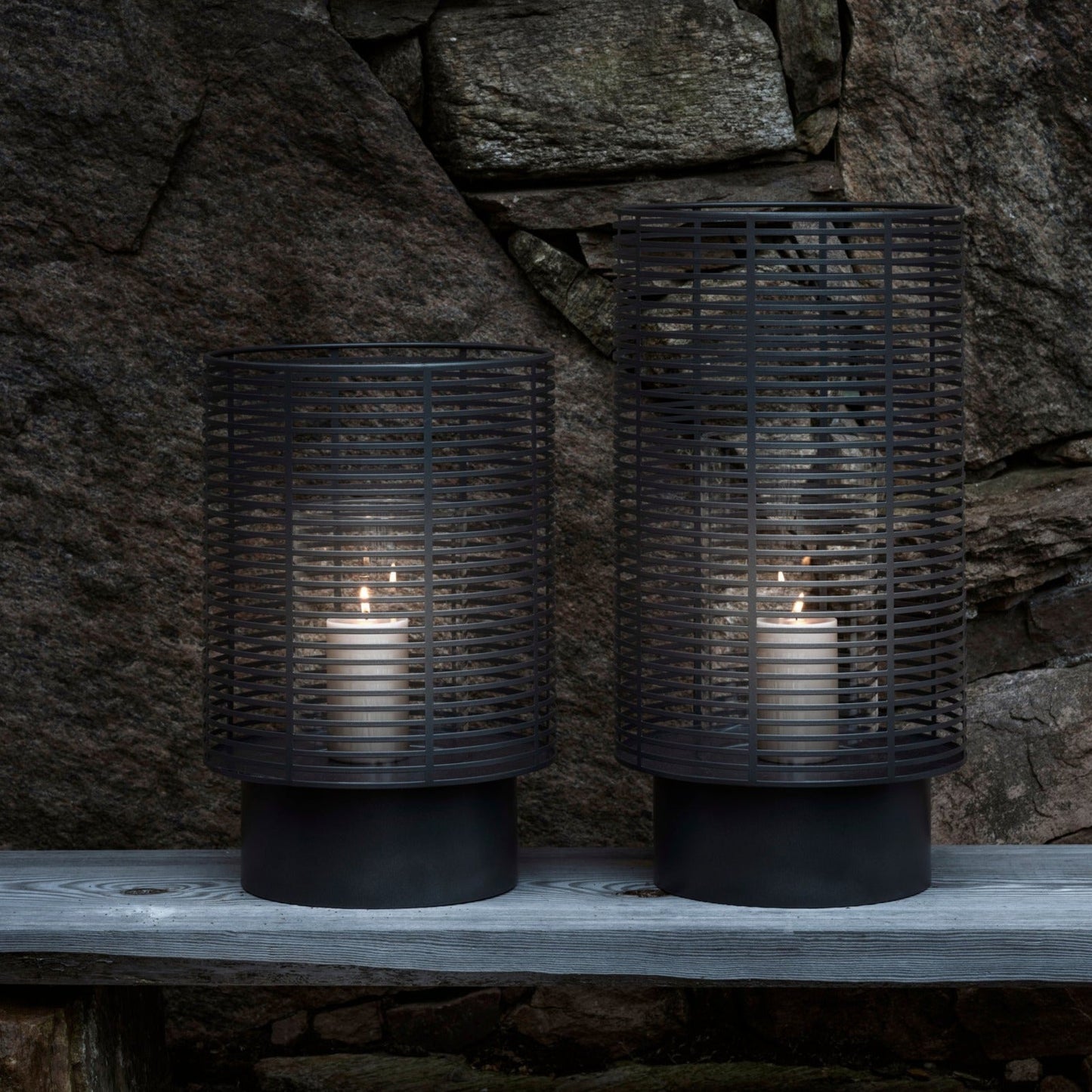 Olea Outdoor Lantern Hurricane Blomus 66668