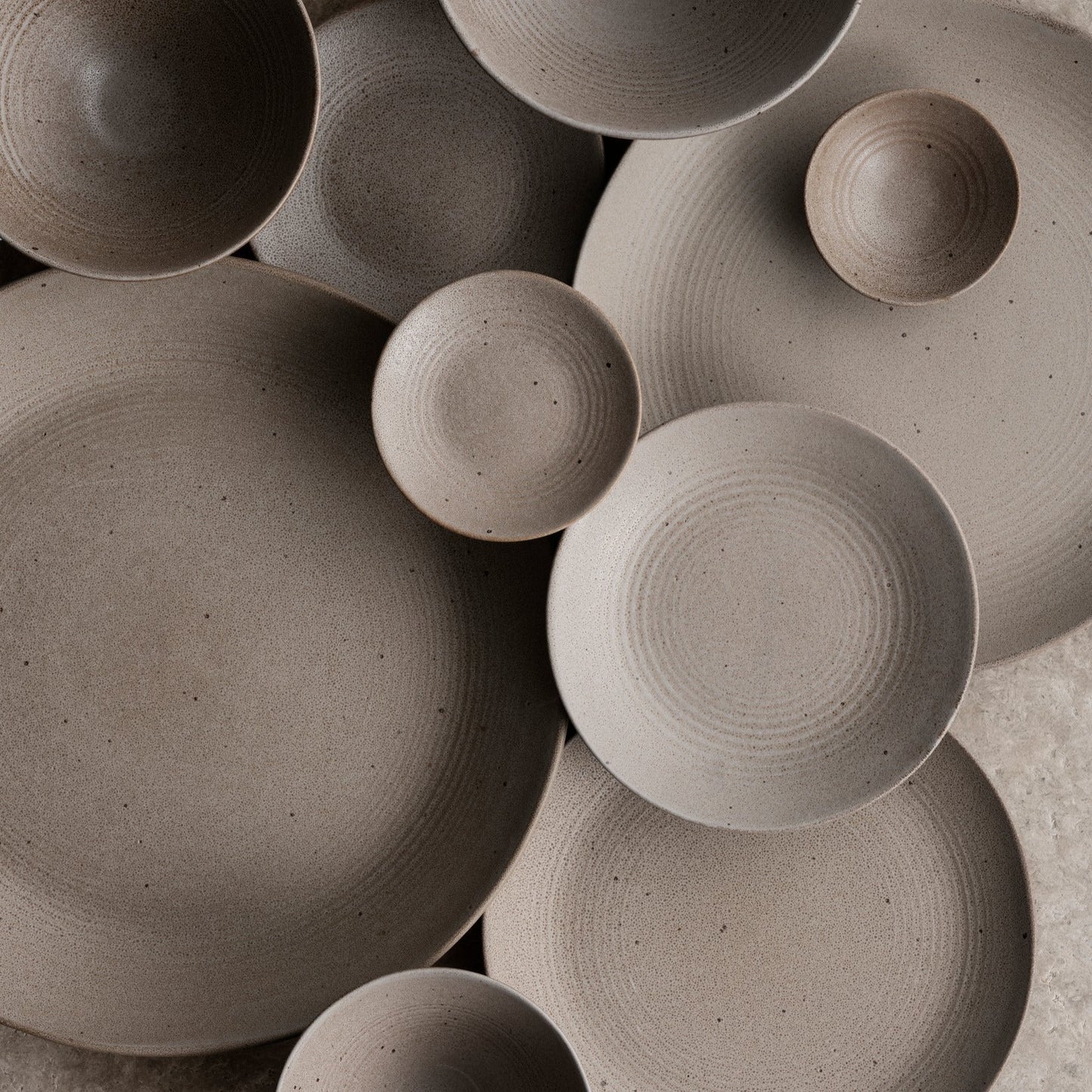 blomus Kumi Stoneware Plates Espresso, Dinner Plate 10.2" x 1.1" (26 x 2.7 cm)