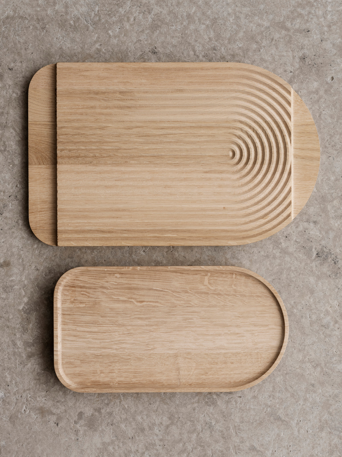 blomus ZEN Reversible Oak Cutting Board & Serving Tray – ZEN oak board in a styled setting (6)