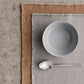 blomus Lineo Woven Cotton Placemats Placemat Mirage Grey