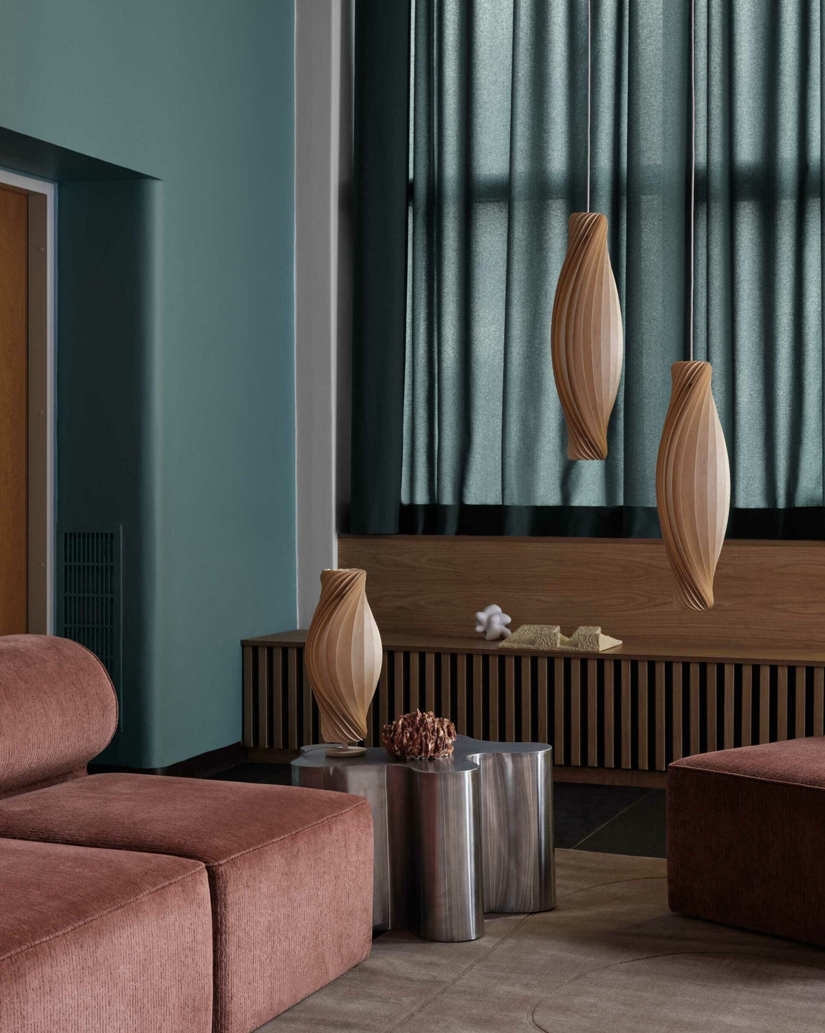 Tom Rossau No.111 pendant light – in a room