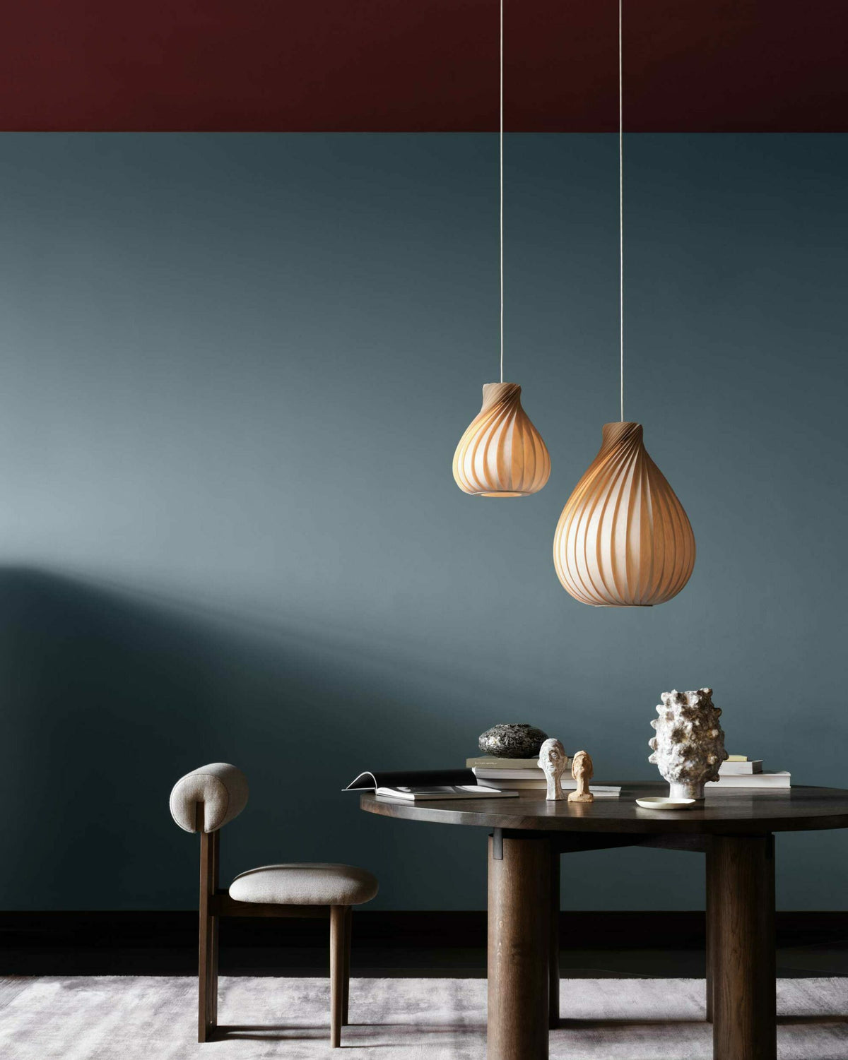 Tom Rossau TR42 pendant light – lit