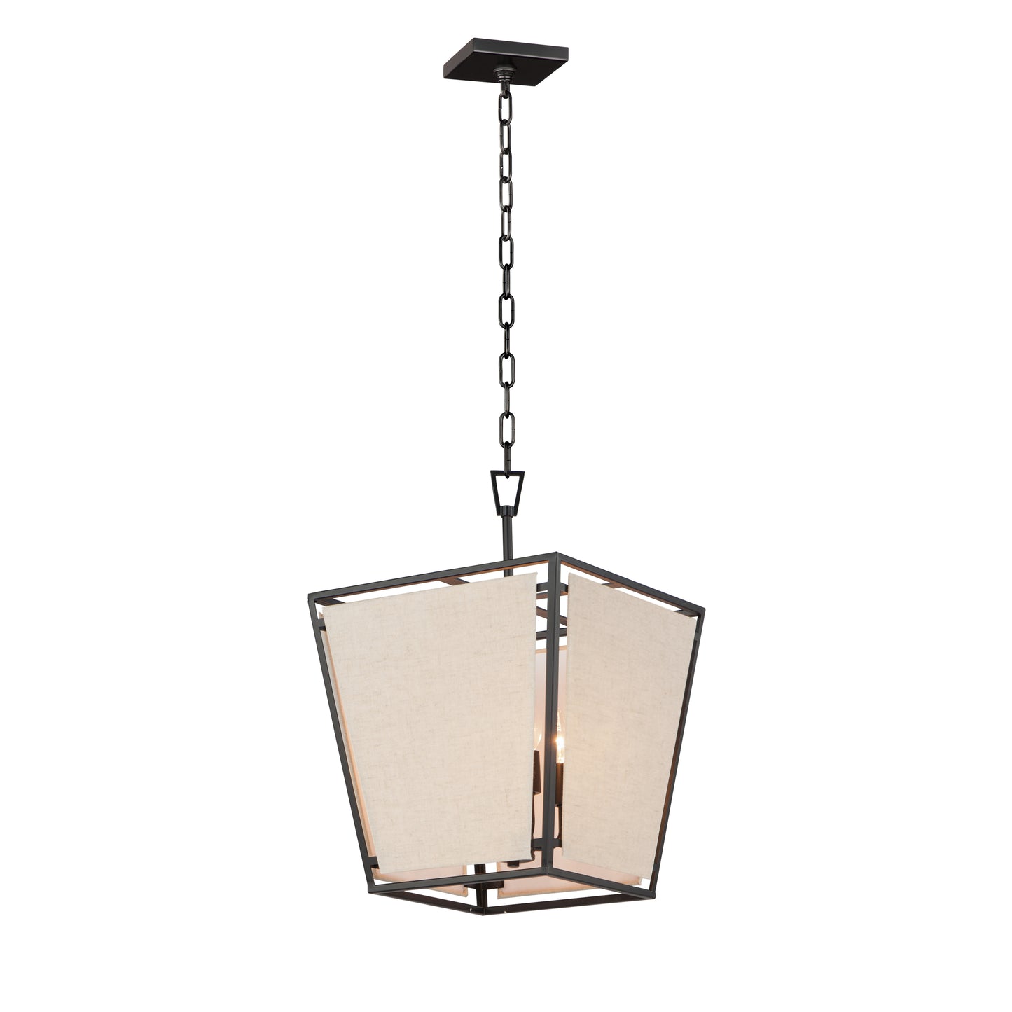 Montauk 4-Light Pendant Black by Maxim Lighting