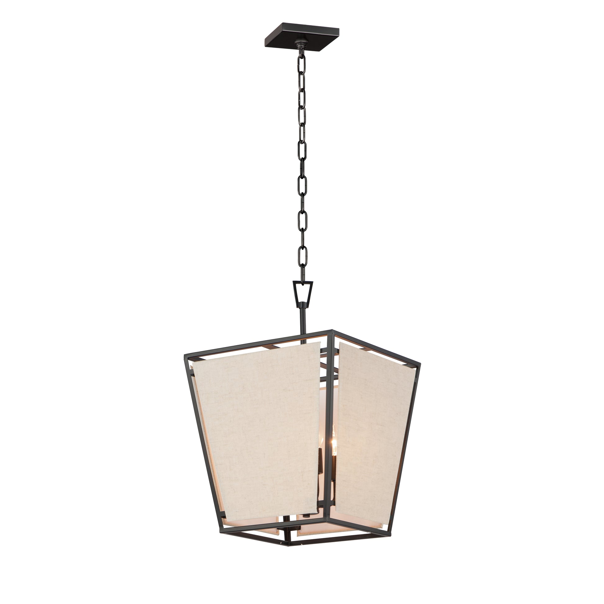 Montauk 4-Light Pendant Black by Maxim Lighting